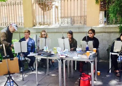 Watercolour Workshop Barcelona - Paul Raymonde-2